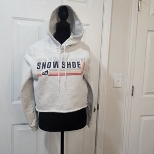 LEAGUE Gray Snowshoe Hoodie  Size Medium
